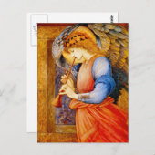 Angel met een Trumpet Briefkaart (Voorkant / Achterkant)