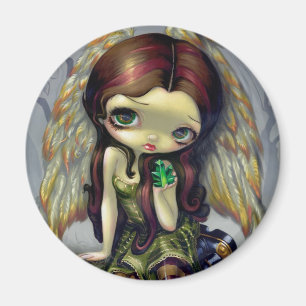 "Angel met Emeralds" Magnet