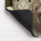 "Angel met fretten" Mousepad Muismat (Hoek)