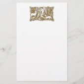 Angel met Harp Briefpapier (Voorkant)