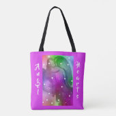 Angel met hart tote bag (Achterkant)