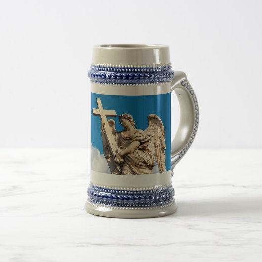 Angel met het Kruis Bierpul (Voorkant rechts)