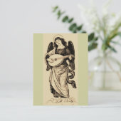 Angel met Mandolin Briefkaart (Staand voorkant)