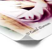 Angel met Michelangelo quote Print (Hoek)