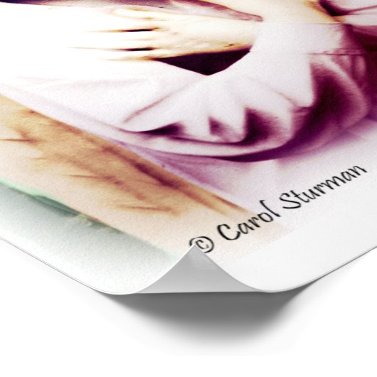 Angel met Michelangelo quote Print (Hoek)