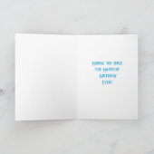 Angel met Oranje tablet en zonnebloemen Kaart (Binnen)