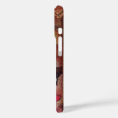 ANGEL MET PINK WHITE ROSES Case-Mate iPhone CASE (Achterkant / Links)