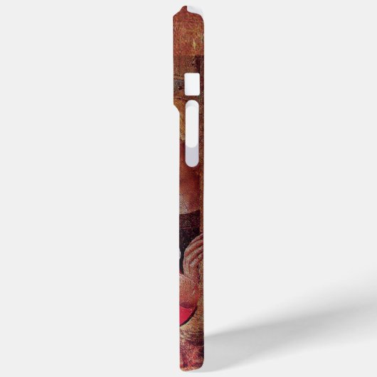 ANGEL MET PINK WHITE ROSES Case-Mate iPhone CASE (Achterkant / Links)