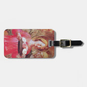 ANGEL MET ROZEN BAGAGELABEL (Voorkant horizontaal)