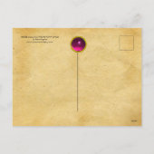 ANGEL MET ROZEN CHRISTMAS FEESTDAGENKAART (Achterkant)