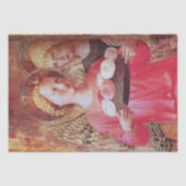 ANGEL MET ROZEN EN ARCHANGEL GABRIEL TISSUEPAPIER (Voorkant)