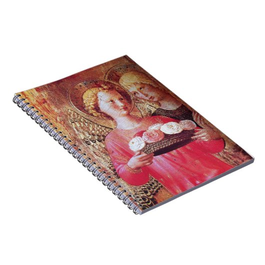 ANGEL MET ROZEN NOTITIEBOEK (Rechterzijde)