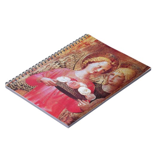 ANGEL MET ROZEN NOTITIEBOEK (Linkerzijde)