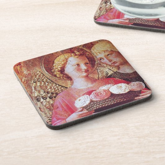 ANGEL MET ROZEN ONDERZETTER (Linkerzijde)