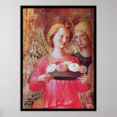 ANGEL MET ROZEN POSTER (Voorkant)