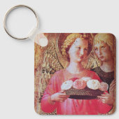 ANGEL MET ROZEN SLEUTELHANGER (Voorkant)