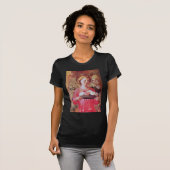 ANGEL MET ROZEN T-SHIRT (Voorkant volledig)