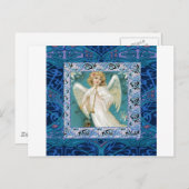 Angel met Trumpet Briefkaart (Voorkant / Achterkant)