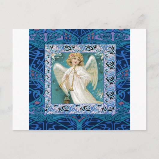 Angel met Trumpet Briefkaart (Voorkant)