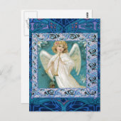 Angel met Trumpet Briefkaart (Voorkant / Achterkant)