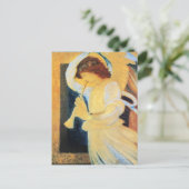 Angel met Trumpet, Burne-Jones Fine Art Briefkaart (Staand voorkant)