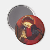 Angel met Trumpet, Burne-Jones Fine Art Magneet (Voorkant / Achterkant)