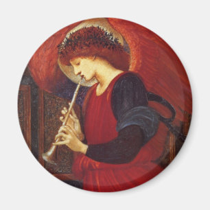 Angel met Trumpet, Burne-Jones Fine Art Magneet
