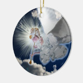 Angel met Trumpet Ornament (Links)