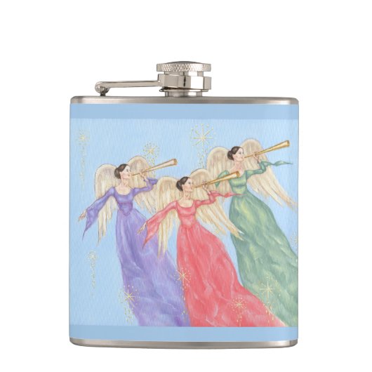 Angel Mini Flask Heupfles (Voorkant)