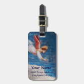 ANGEL MONOGRAM/ST JOACHIM'S DROOM BAGAGELABEL (Voorkant verticaal)