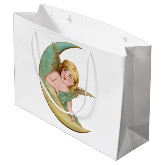 Angel Moon Painting Groot Cadeauzakje (Achterkant Gekanteld)