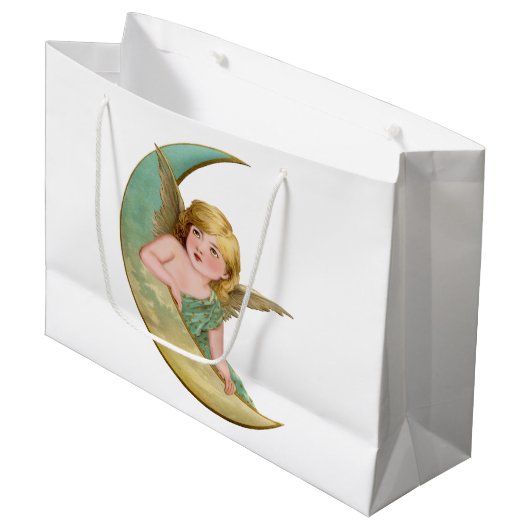 Angel Moon Painting Groot Cadeauzakje (Voorkant Gekanteld)