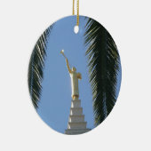 Angel Moroni Ceramic Ornament (Rechts)