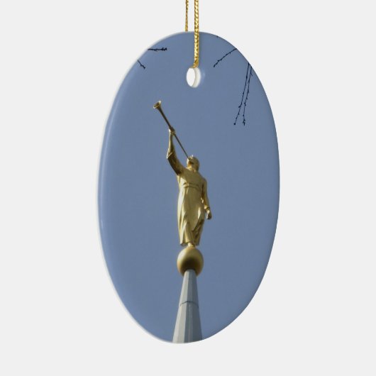 Angel Moroni Ceramic Ornament (Rechts)