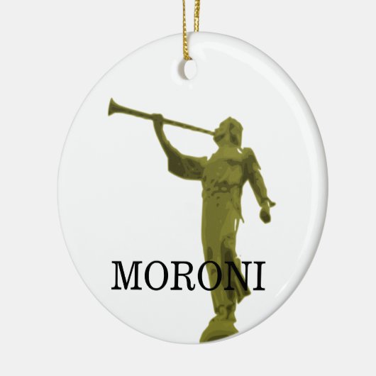 ANGEL MORONI KERAMISCH ORNAMENT (Links)