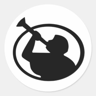 Angel Moroni™ LDS Classic ronde Stickers