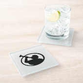 Angel Moroni LDS Onderzetter (Schuin)