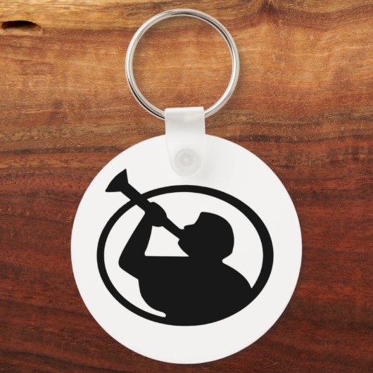 Angel Moroni™ LDS-Sleutelhanger Sleutelhanger (Achterkant)