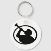 Angel Moroni™ LDS-Sleutelhanger Sleutelhanger (Achterkant)