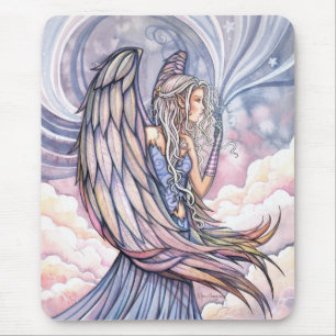 Angel Mousepad beroemd gemaakt door Molly Harrison Muismat