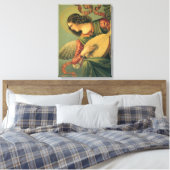 Angel Musician, Melozzo da Forli, Renaissance Art Canvas Afdruk (Insitu (Slaapkamer))