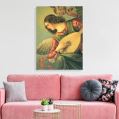 Angel Musician, Melozzo da Forli, Renaissance Art Canvas Afdruk (Insitu (Woonkamer))
