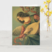 Angel Musician, Melozzo da Forli, Renaissance Art Kaart (Gele Bloem)