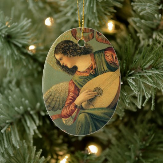 Angel Musician, Melozzo da Forli, Renaissance Art Keramisch Ornament (Boom)