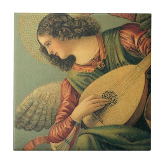 Angel Musician, Melozzo da Forli, Renaissance Art Tegeltje (Voorkant)