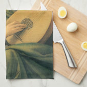 Angel Musician, Melozzo da Forli, Renaissance Art Theedoek (Quarter Fold)