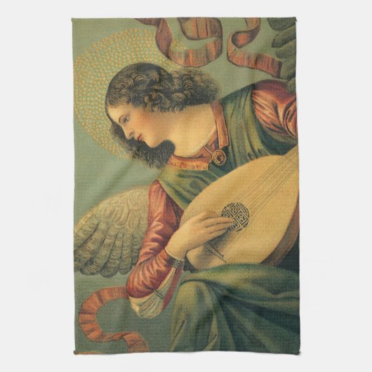 Angel Musician, Melozzo da Forli, Renaissance Art Theedoek (Verticaal)