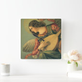 Angel Musician, Melozzo da Forli, Renaissance Art Vierkante Klok (Huis)