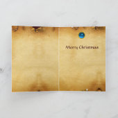 ANGEL MUSICIAN, Parchment Feestdagen Kaart (Binnen)