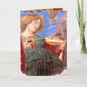 ANGEL MUSICIAN, Parchment Feestdagen Kaart